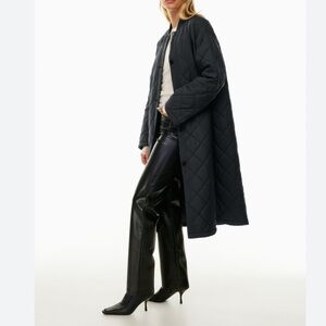 ARITZIA Quilted Long Jacket